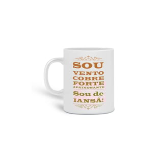 Nome do produto caneca - coleção sou filho do Axé - Iansã de bale