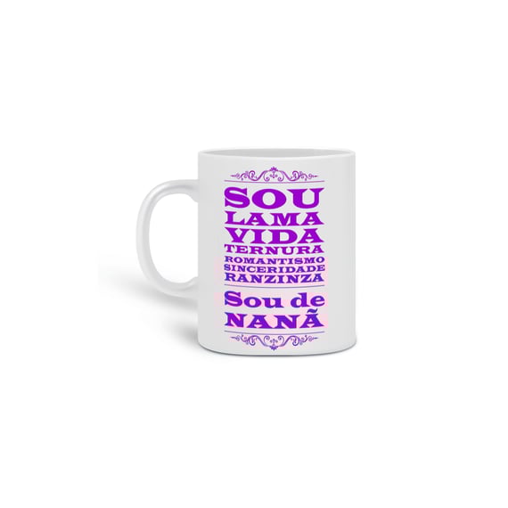 Caneca - Coleção sou filho do Axé - Nanã