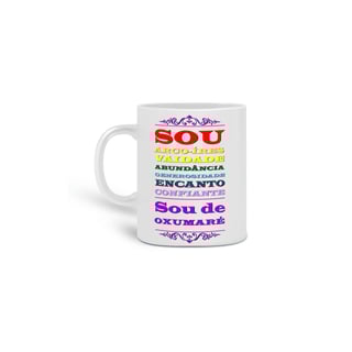 Nome do produto Caneca - Coleção sou filho do Axé - Oxumare