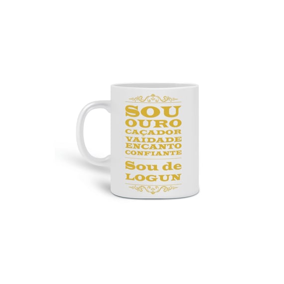 Caneca - Coleção sou filho do Axé - Logun 