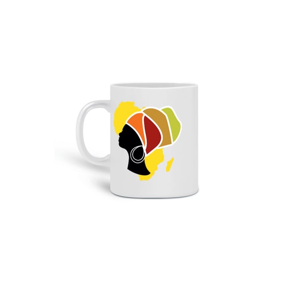 Caneca - Coleção Mulheres Afro - Chinara