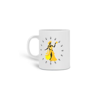 Nome do produto Caneca  - Coleção sou filho do Axé - Oxum