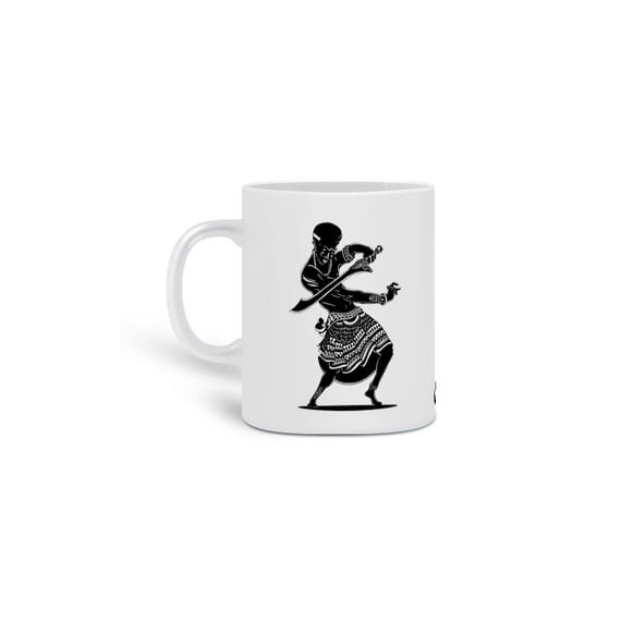 Caneca - Coleção Orixas Encanto e Axé By Vinicius Targa - Ogumiê Ogum