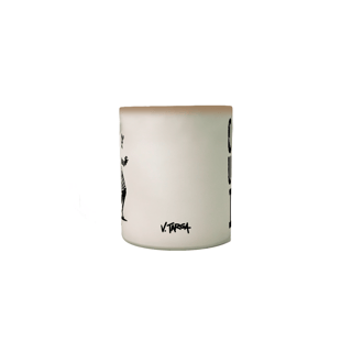 Nome do produto Caneca Mágica - Coleção Orixas Encanto e Axé By Vinicius Targa - Ogumiê Ogum