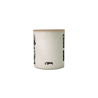 Nome do produto Caneca Mágica - Coleção Orixás Encanto e Axé By Vinicius Targa - Êpa Baba Oxalá