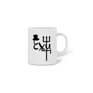 Nome do produto Caneca - 38,10 - Coleção Laroyê Exú - Tridente de Exú