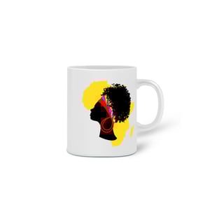 Nome do produto Caneca  - Coleção Mulheres Afro - Anaya