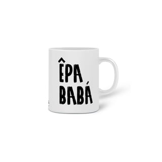 Nome do produto Caneca - Coleção Orixas Encanto e Axé By Vinicius Targa - Êpa Baba Oxalá