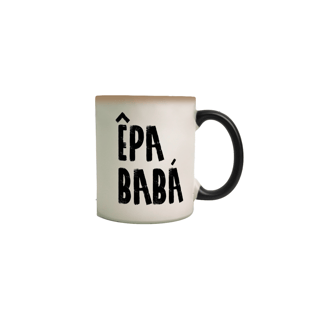 Nome do produto Caneca Mágica - Coleção Orixás Encanto e Axé By Vinicius Targa - Êpa Baba Oxalá
