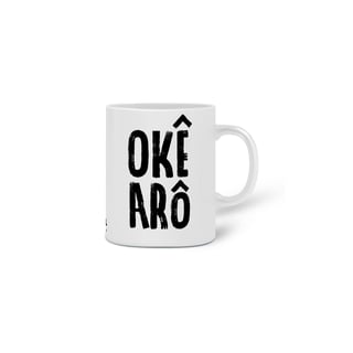 Nome do produto Caneca - Coleção Orixás Encanto e Axé By Vinicius Targa - okearô oxossi