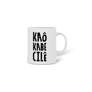 Nome do produto Caneca - Coleção Orixás Encanto e Axé By Vinicius Targa - Kaô Kabe Cilê Xangô