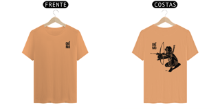 Nome do produto Camisa Estonada Unissex - Coleção Orixás Encanto e Axé By Vinicius Targa - okearô oxossi