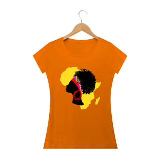 Nome do produto Camisa Baby long - Coleção Mulheres Afro - Anaya