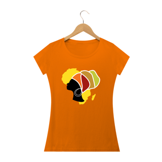 Nome do produto Camisa Baby long - Coleção Mulheres Afro - Chinara