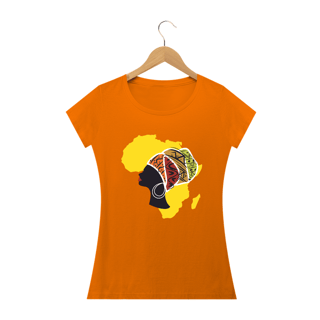 Nome do produto Camisa Baby long - Coleção Mulheres Afro - Zenabu