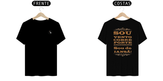 Nome do produto Camisa Unissex - coleção sou filho do axé - Iansã de Bale