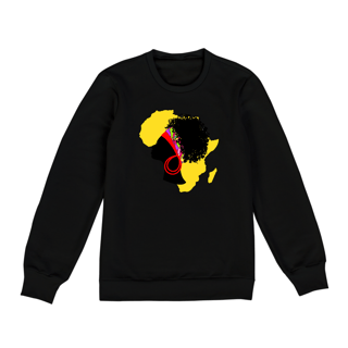 Nome do produto Moletom  - Coleção Mulheres Afro - Anaya