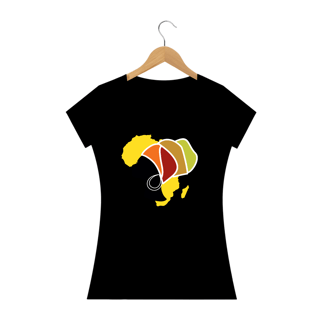 Nome do produto Camisa Baby long - Coleção Mulheres Afro - Chinara