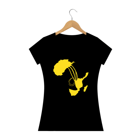 Camisa Baby long - Coleção Mulheres Afro - Hadiya