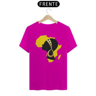 Nome do produto Camisa Unissex - Coleção Mulheres Afro - Núbia