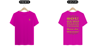 Nome do produto Camisa Unissex  - Coleção sou filho do Axé - Oxum
