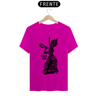 Nome do produto Camisa Unissex - Coleção Orixas Encanto e Axé By Vinicius Targa - Saluba Nanã