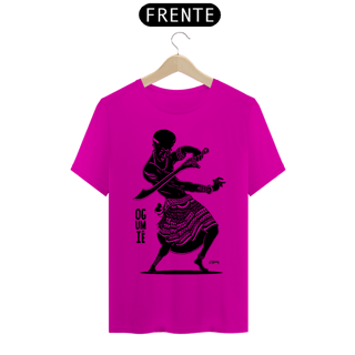 Nome do produto Camisa Unissex - Coleção Orixás Encanto e Axé By Vinicius Targa - Ogumiê Ogum