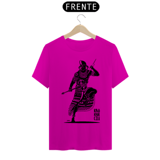 Nome do produto Camisa Unissex - Coleção Orixás Encanto e Axé By Vinicius Targa - Kaô Kabe Cilê Xangô