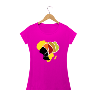 Nome do produto Camisa Baby long - Coleção Mulheres Afro - Chinara