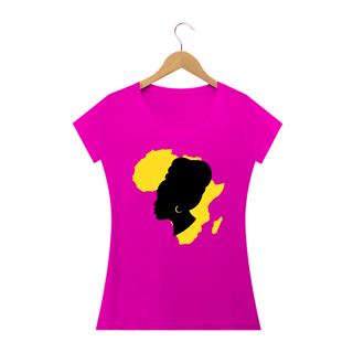 Nome do produto Camisa Baby long - Coleção Mulheres Afro - Nala