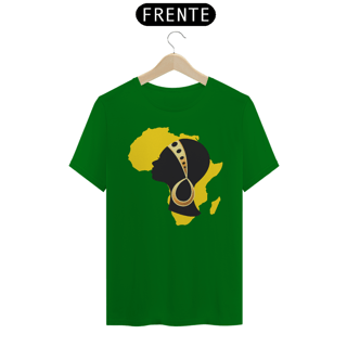 Nome do produto Camisa Unissex - Coleção Mulheres Afro - Núbia