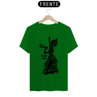 Nome do produto Camisa Unissex - Coleção Orixas Encanto e Axé By Vinicius Targa - Saluba Nanã