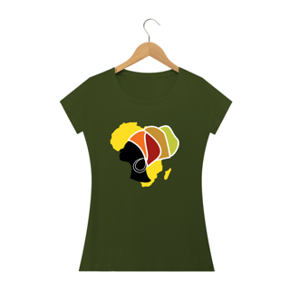 Nome do produto Camisa Baby long - Coleção Mulheres Afro - Chinara