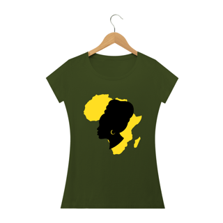 Nome do produto Camisa Baby long - Coleção Mulheres Afro - Nala