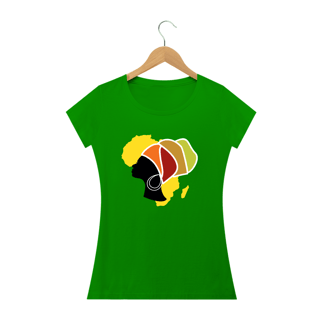 Nome do produto Camisa Baby long - Coleção Mulheres Afro - Chinara