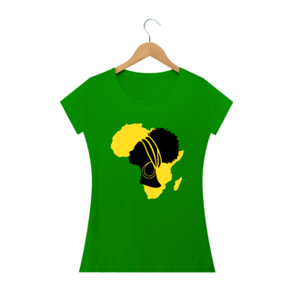 Nome do produto Camisa Baby long - Coleção Mulheres Afro - Hadiya