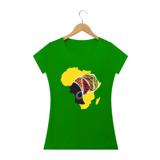Nome do produto Camisa Baby long - Coleção Mulheres Afro - Zenabu
