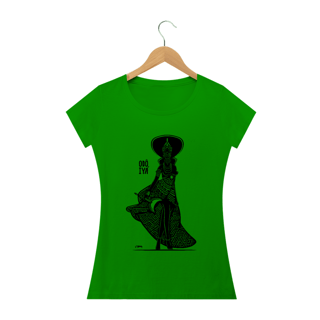 Nome do produto Camisa Baby Long - Coleção Orixás Encanto e Axé By Vinicius Targa - Odô Iya
