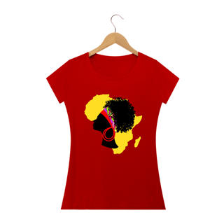 Nome do produto Camisa Baby long - Coleção Mulheres Afro - Anaya