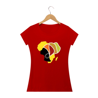 Nome do produto Camisa Baby long - Coleção Mulheres Afro - Chinara