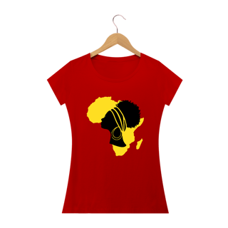 Nome do produto Camisa Baby long - Coleção Mulheres Afro - Hadiya