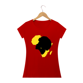 Nome do produto Camisa Baby long  - Coleção Mulheres Afro - Jamila