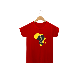 Nome do produto Camisa Infantil  - Coleção Mulheres Afro - Núbia