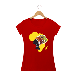 Nome do produto Camisa Baby long - Coleção Mulheres Afro - Zenabu