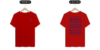Nome do produto Camisa Unissex - Coleção sou filho do Axé - Ogun