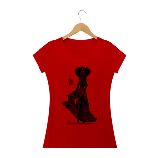 Nome do produto Camisa Baby Long - Coleção Orixás Encanto e Axé By Vinicius Targa - Odô Iya