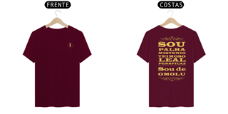 Nome do produto Camisa Unissex - Coleção sou filho do Axé - Omolu