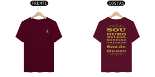 Nome do produto Camisa Unissex  - Coleção sou filho do Axé - Oxum