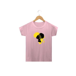 Nome do produto Camisa Infantil - Coleção Mulheres Afro - Hadiya
