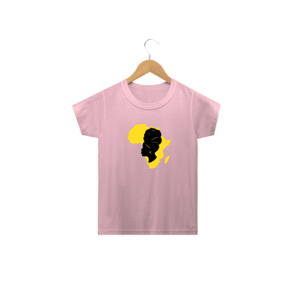 Nome do produto Camisa Infantil  - Coleção Mulheres Afro - Latifa